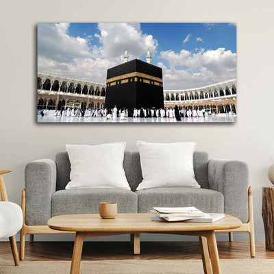 Makka Madina Islamic Canvas Wall Painting