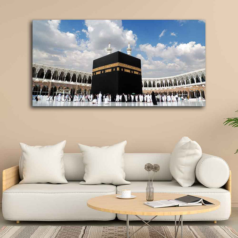 Makka Madina Islamic Canvas Wall Painting