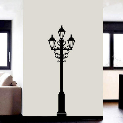DECORGLANCE Vinyl Lamp Wall Sticker