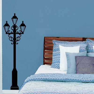 DECORGLANCE Vinyl Lamp Wall Sticker