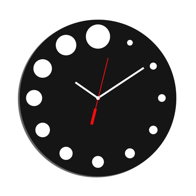 decorglance Wall Clocks Premium Round Design Wood Analog Wall Clock