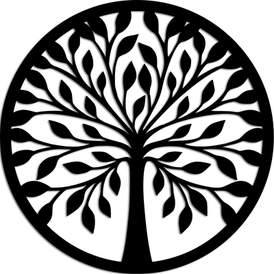 DECORGLANCE wall hanging Beautiful Tree Wooden Wall Hanging, Wooden Wall Decoration