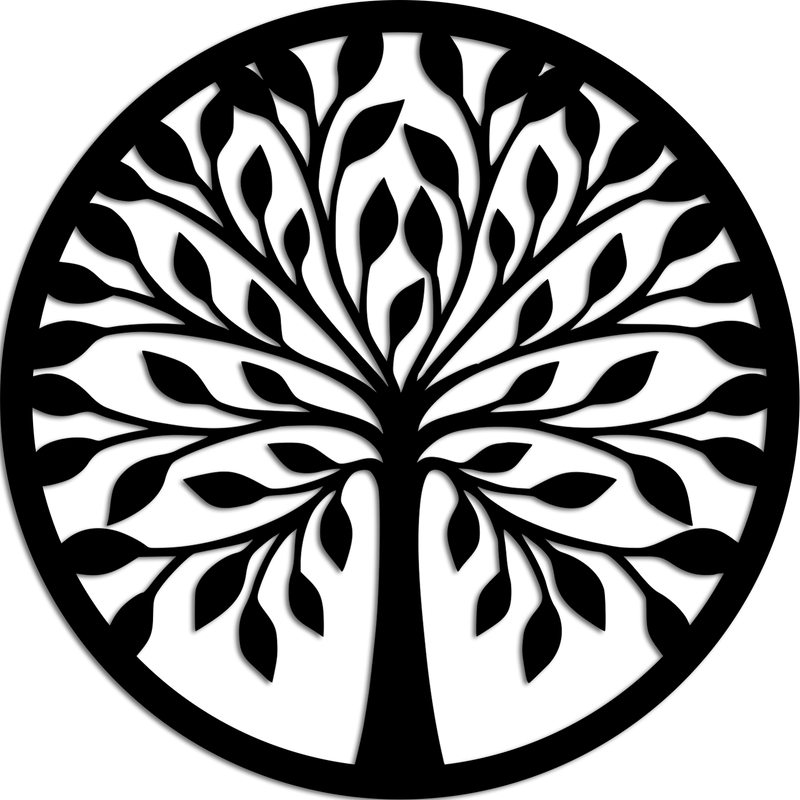 DECORGLANCE wall hanging Beautiful Tree Wooden Wall Hanging, Wooden Wall Decoration