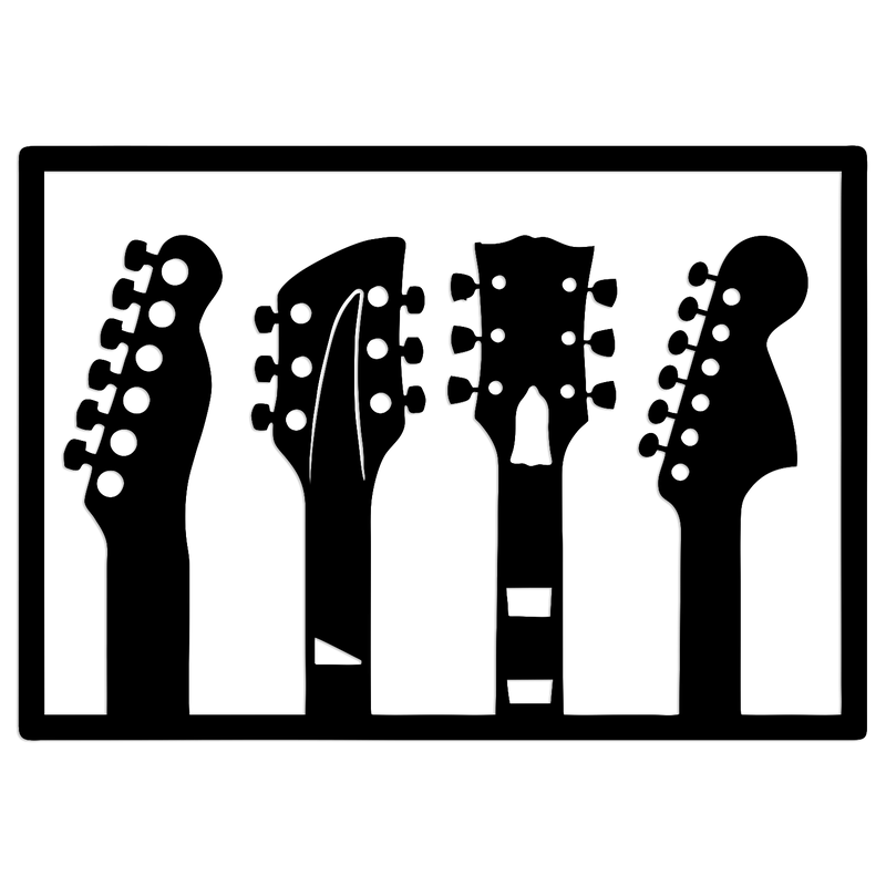 decorglance wall hanging Guitar Design Wooden Wall Hanging, Wooden Wall Decoration