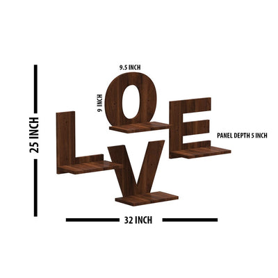 DecorGlance Wall Hanging  Love Planter stand