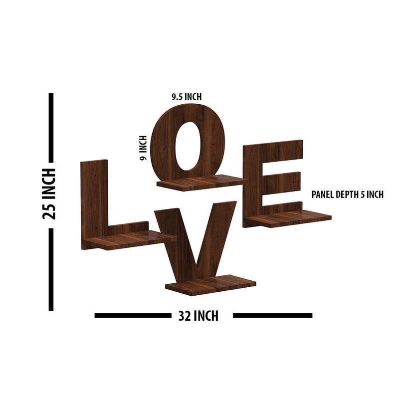 DecorGlance Wall Hanging  Love Planter stand