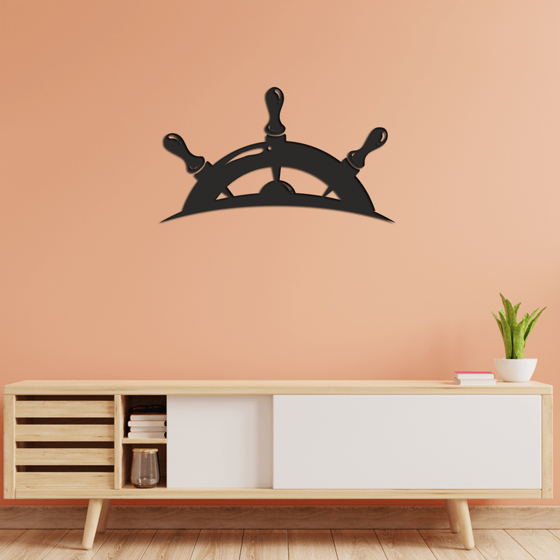 decorglance wall hanging Wheel Design Wooden Wall Hanging, Wooden Wall Decoration