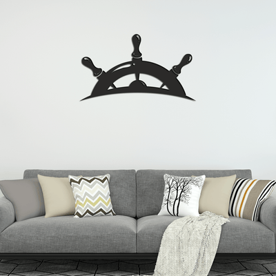 decorglance wall hanging Wheel Design Wooden Wall Hanging, Wooden Wall Decoration