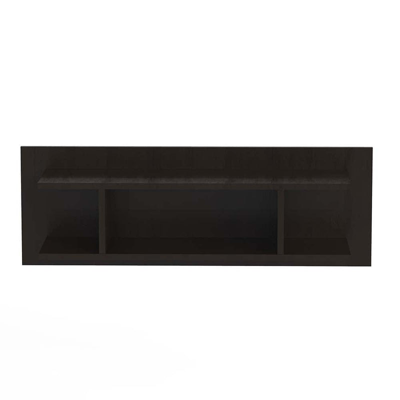 DecorGlance Walnut Cabinet Tv Unit
