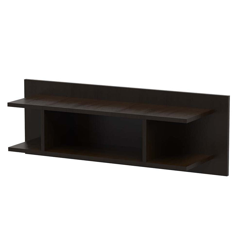 DecorGlance Walnut Cabinet Tv Unit