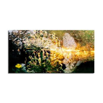 DecorGlance Water Reflection Scenery Print On Canvas Wall Painting