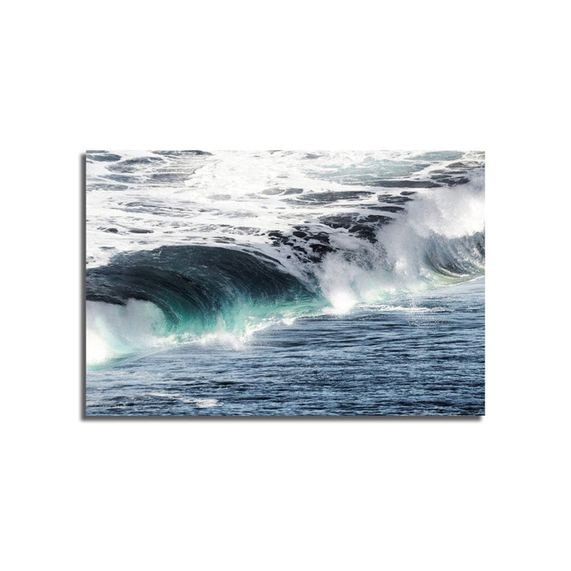 DecorGlance Waves Print On Canvas Wall Painting