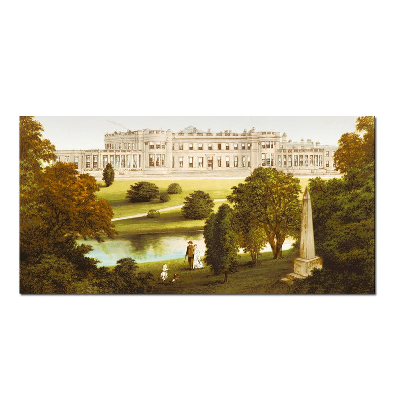 DecorGlance White House View Canvas Wall Painting