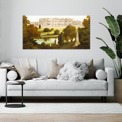 DecorGlance White House View Canvas Wall Painting