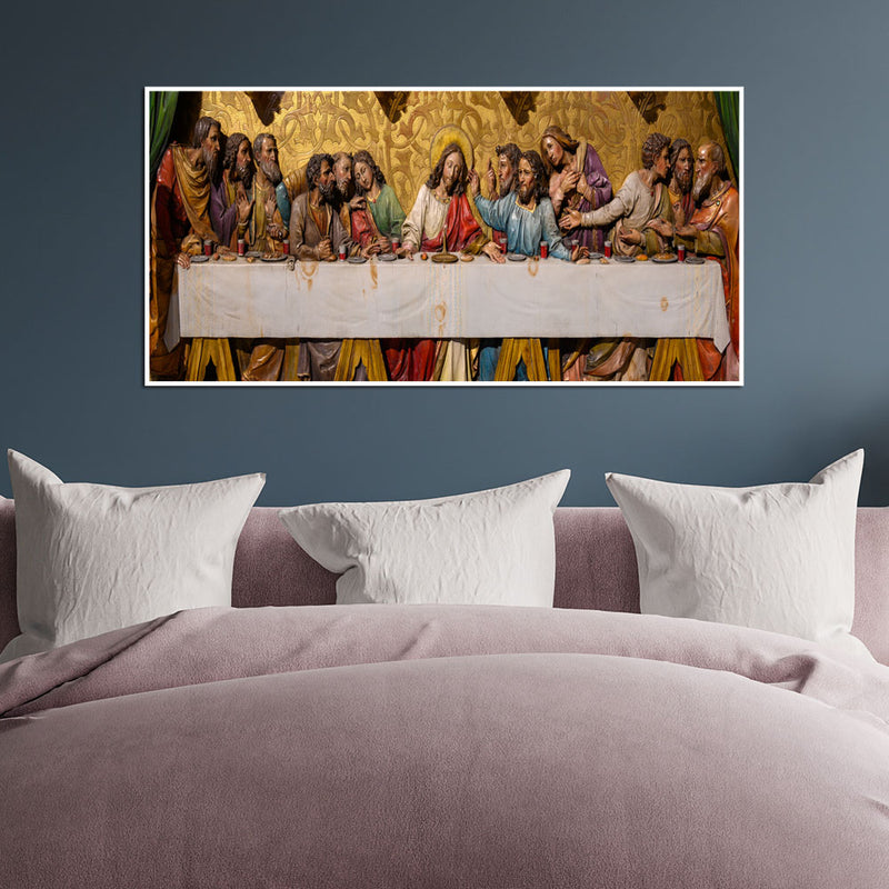 Fine Arts Canvas Flaoting Frame Painting